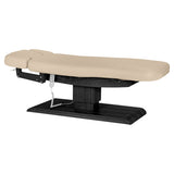 Sillon Relax Electric SPA Lounger – Beige, Black Base · Overall view