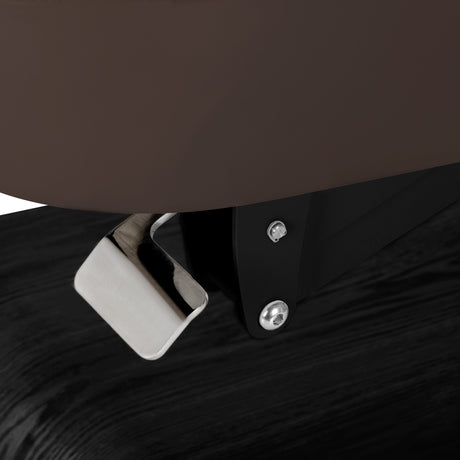 Sillon Relax Electric SPA Lounger – Dark Brown, Black Base · Attachment detail
