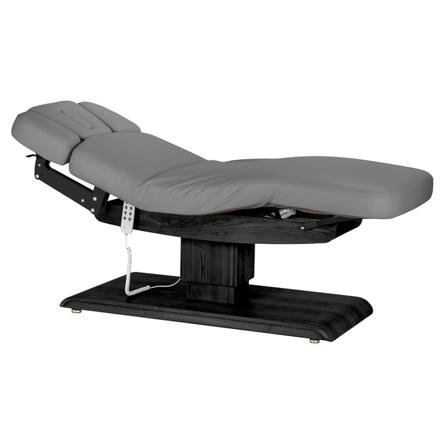 Sillon Relax Electric SPA Lounger – Grey, Black Base · Overall view