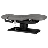 Sillon Relax Electric SPA Lounger – Grey, Black Base · Overall view