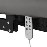Sillon Relax Electric SPA Lounger – Grey, Black Base · Remote control