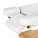 Sillon Relax · white / light brown · adjustable headrest side sections