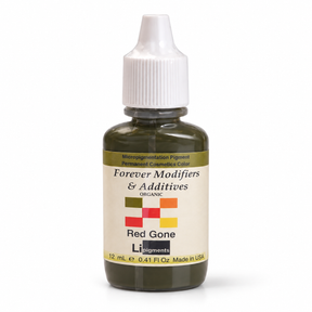 Li Pigments Forever Red Gone Modifier 12ml — product packaging on white background