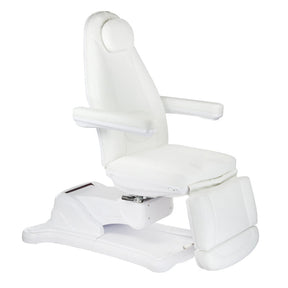 Mazaro Electric Beauty Chair BR-6672B White - BVShop