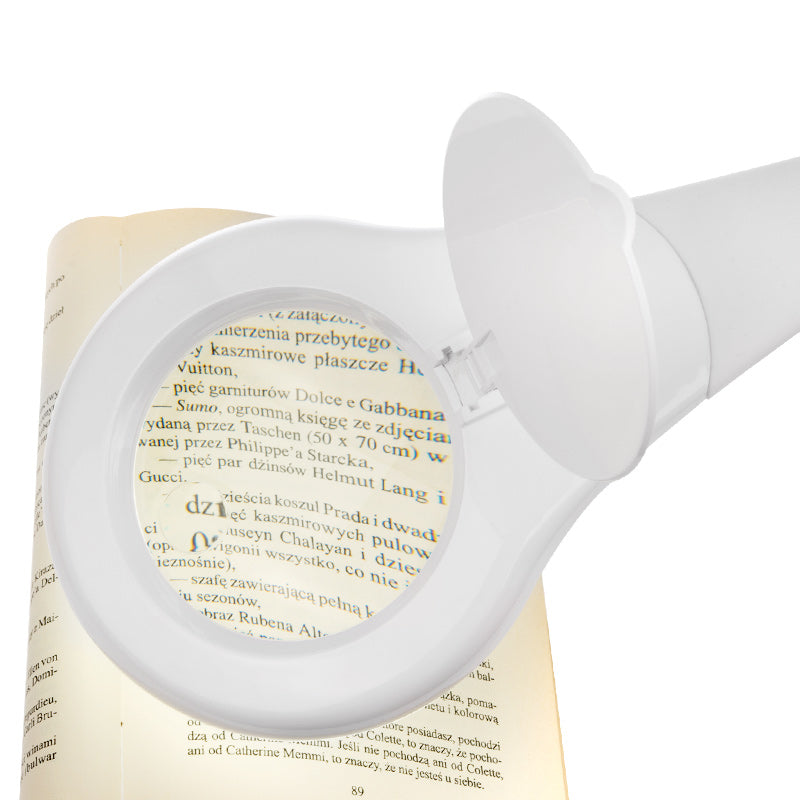 LED Cosmetic Lamp 7W with magnifying glass on stand BC-8239F - BVShop