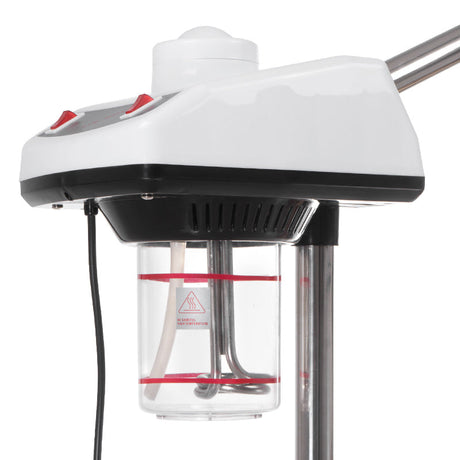 Beauty System Wapozon with ozone and UV, professional skincare device with control panel and treatment chambers.