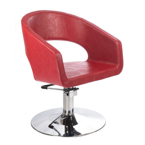 Hairdressing chair Paolo BH-8821 red - BVShop