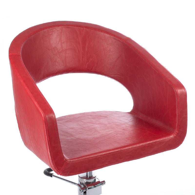 Hairdressing chair Paolo BH-8821 red - BVShop
