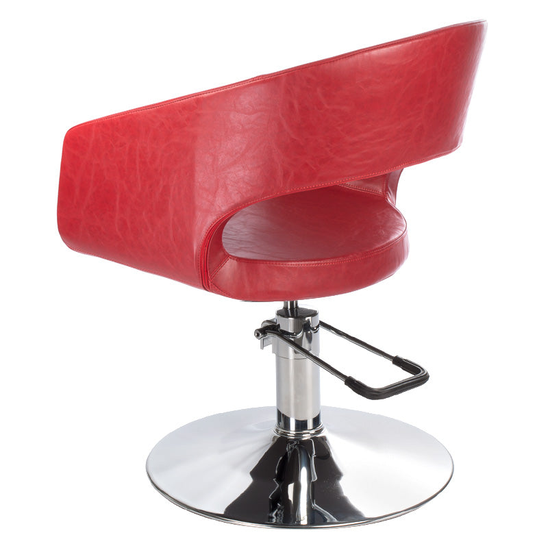 Hairdressing chair Paolo BH-8821 red - BVShop