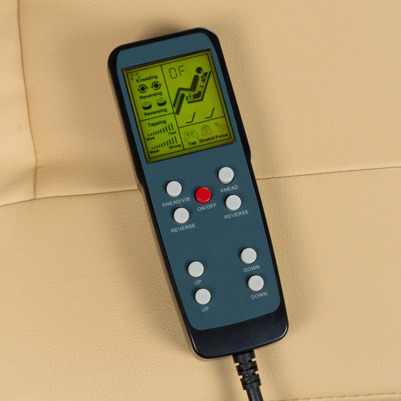 6-Fotel do pedicure z masażem BR-3820D Beżowy-6