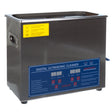 Ultrasonic cleaner BS-UC6 6L by Beauty System with digital controls and stainless steel tank, 200W ultrasonic cleaning device