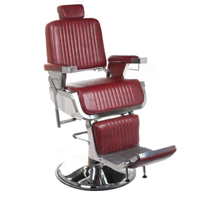 Barber Chair LUMBER BH-31823 Burgundy - BVShop