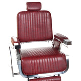 Barber Chair LUMBER BH-31823 Burgundy - BVShop
