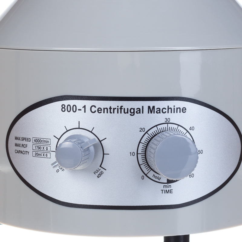 Beauty System PRP Plasma Spinner with a sleek device design and control panel, spinning at 4000 rpm for platelet-rich plasma preparation.