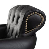 Hairdressing Chair ALBERTO BH-8038 black - BVShop