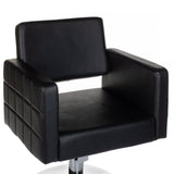 Ergonomic Hairdressing Chair Ernesto Black BM-6302 - BVShop