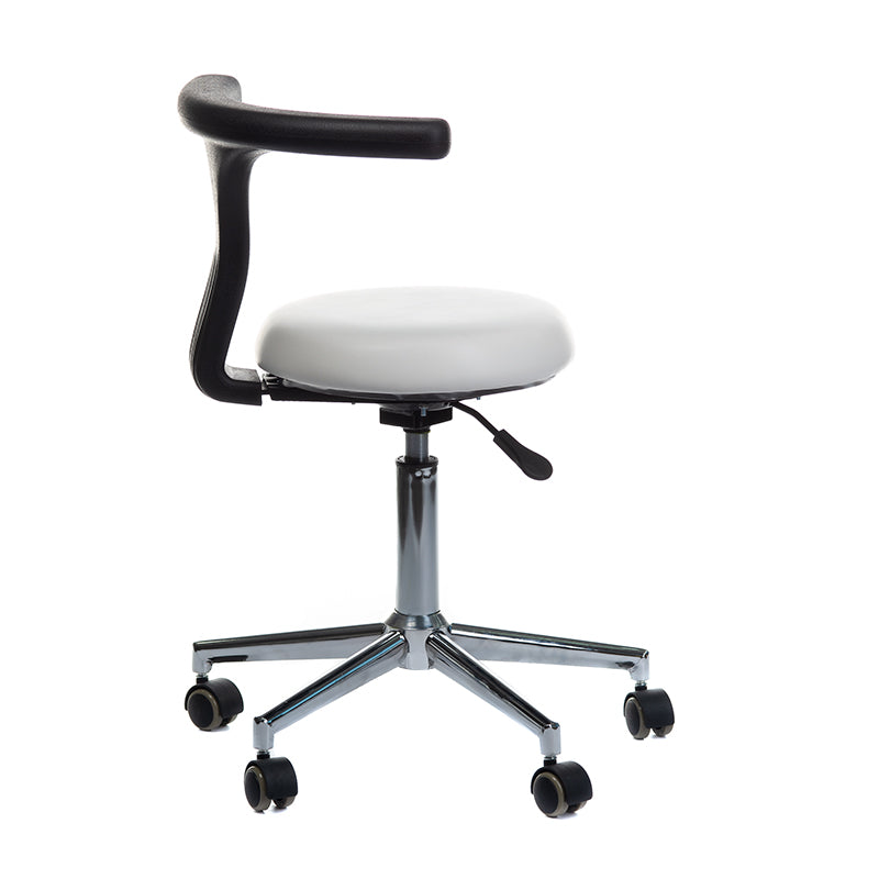 Medical stool with armrest BD-Y915 White - BVShop