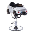Children's Hairdressing Chair Range Rover White - BVShop