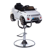 Children's Hairdressing Chair Range Rover White - BVShop