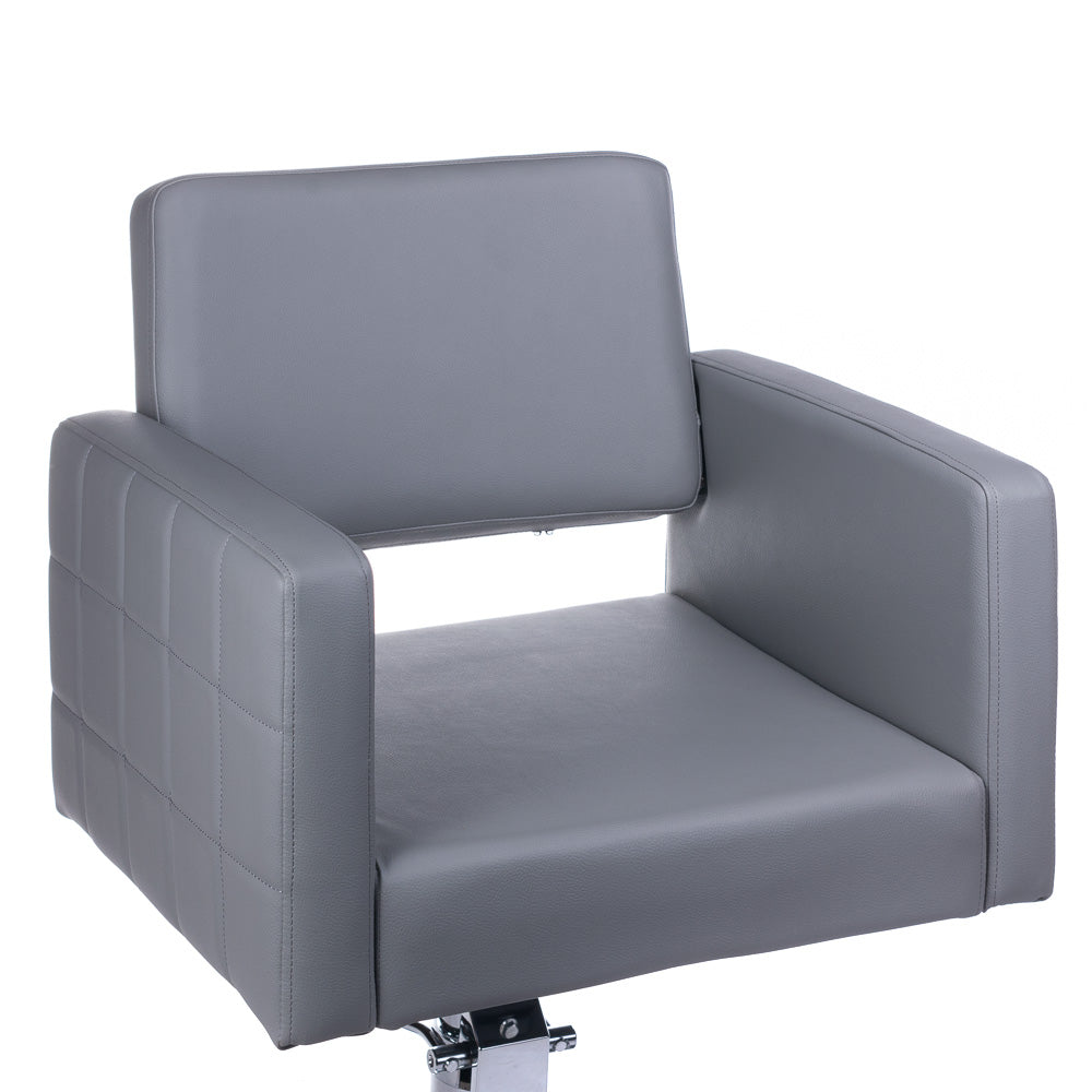 Ernesto Hairdressing Chair light gray BM-6302 - BVShop