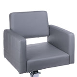 Ernesto Hairdressing Chair light gray BM-6302 - BVShop