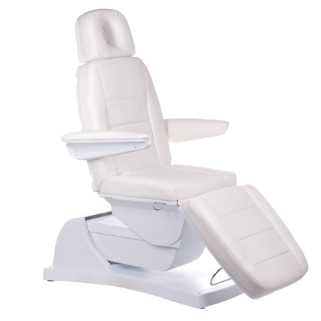 Electrical cosmetic chair Bologna BG-228-4 white - BVShop
