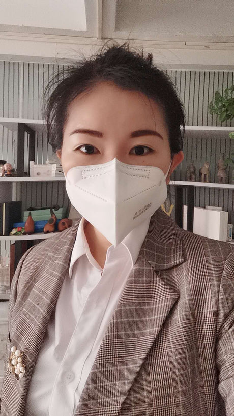 10x Protective Mask KN95 FFP2 CE Certificate - BVShop