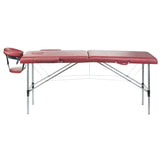 Massage and Rehabilitation Table BS-723 Burgundy - BVShop
