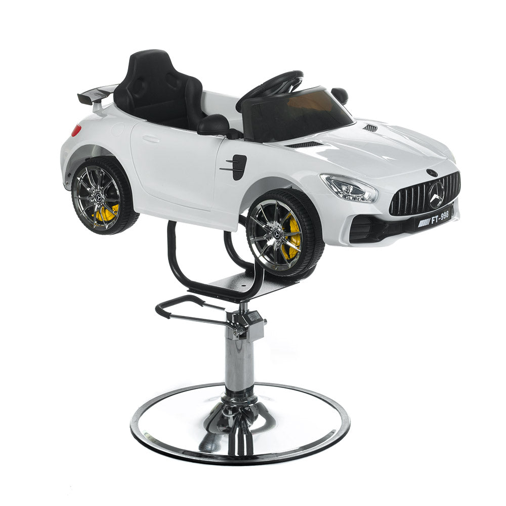 Children's Mercedes white hairdressing chair - BVShop
