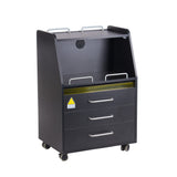 Cosmetic cabinet BD-T601 black - BVShop