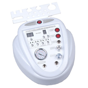 Beauty System 4-in-1 Diamond Microdermabrasion Machine BN-904 with multiple treatment heads for facial skin exfoliation and rejuvenation.