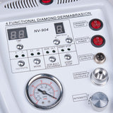 Beauty System 4-in-1 Diamond Microdermabrasion Machine BN-904 with multiple treatment heads and a sleek design for skincare procedures.