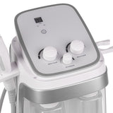 Beauty System AquaPeel Cleaning BR-20201 device used for facial skin cleansing and exfoliation, with a sleek design and digital display.
