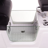 Pedicure chair with massage BR-2312 Black - BVShop