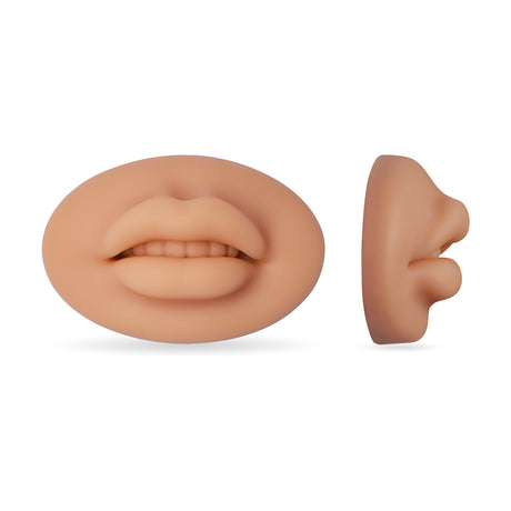 Swiss Color 3D Practice Lip Soft Silicone Light/Dark - BVShop