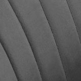 4Rico Bar Hocker QS-B16G velvet gray - BVShop