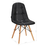 4Rico Cosmetic chair QS-185 black - BVShop
