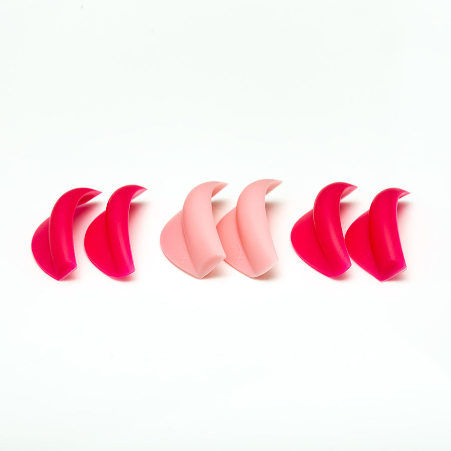 ÉLAN Lash Lift Silicone Pad Set BLUSH CURL D/C (8 Pairs) — 5