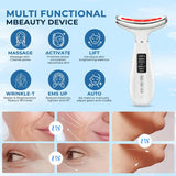 Focenat facial massager with 7 color LED light modes