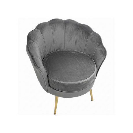 LUGANO BX-LE69 Professional Chair Grey Velvet - BVShop