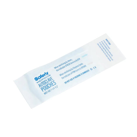 Saferly Self-Sealing Autoclave Sterilization Pouches 200 pcs 90 × 230mm - BVShop