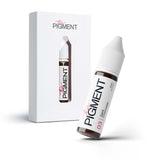 Packaging for The Pigment 03 Dark Chocolate PMU pigment in professional bottle format