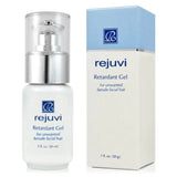Rejuvi Retardant Gel texture and packaging close-up