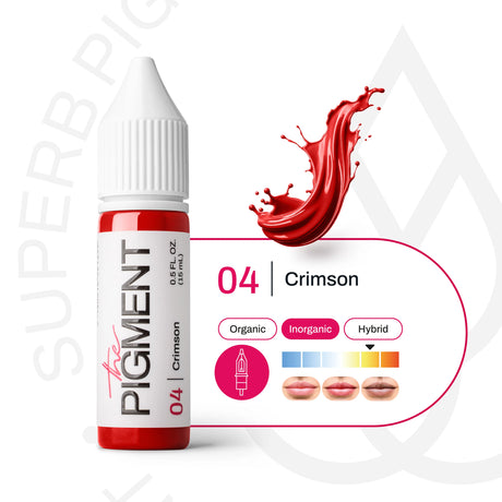 The Pigment 04 Crimson Pigment (15ml) - BVShop