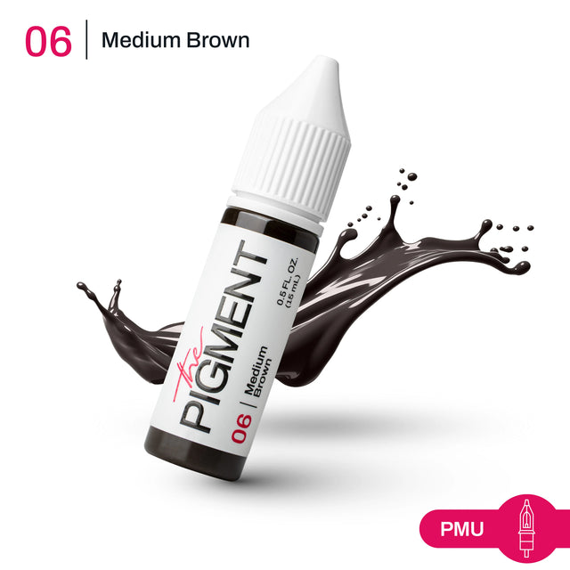 The Pigment 06 Medium Brown Pigment (15ml) - BVShop