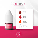 The Pigment 16 Terra 5ml PMU pigment for ombre lips
