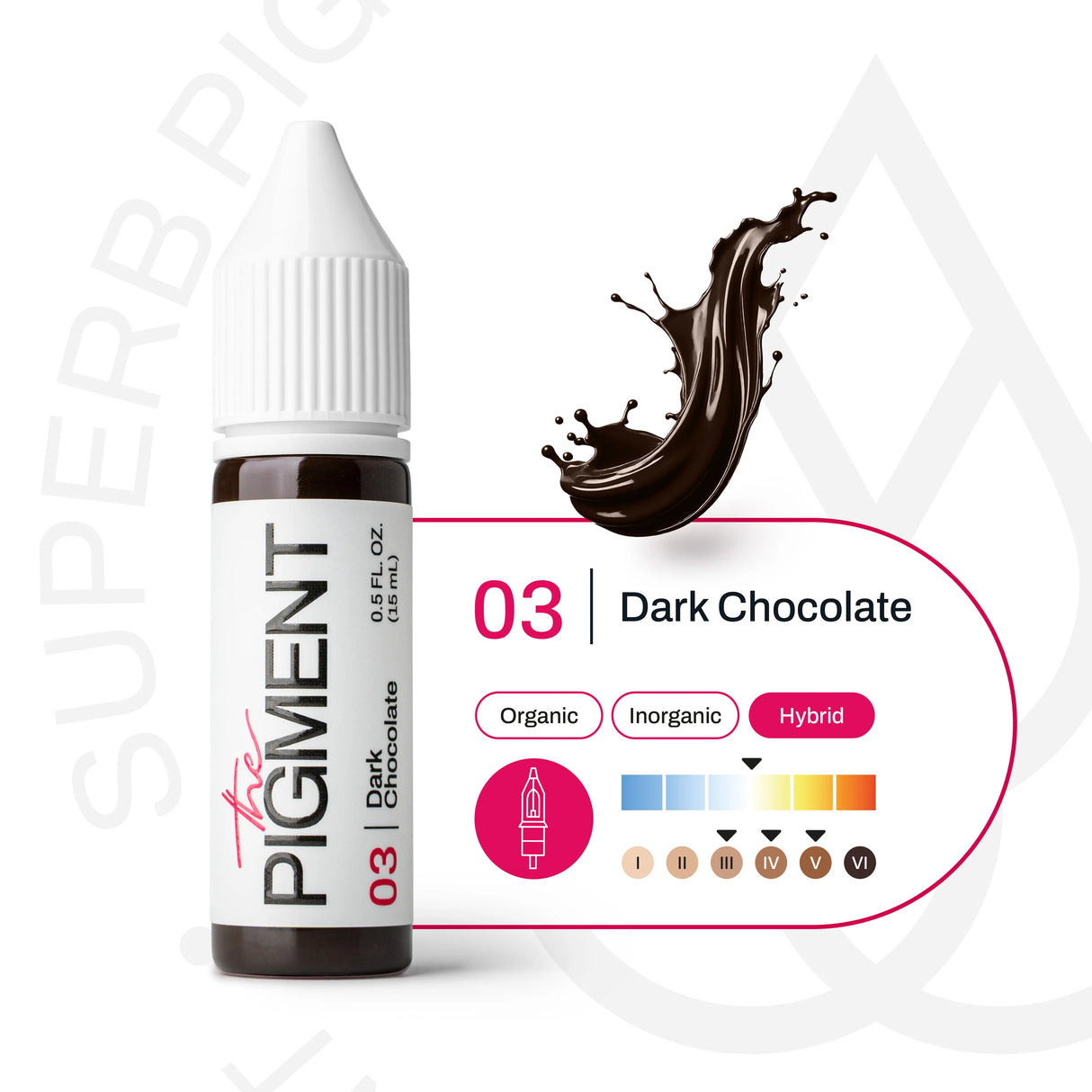 The Pigment 03 Dark Chocolate Pigment (15ml) - BVShop