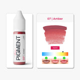 The Pigment 07 Amber lip pigment main image for nude PMU lips