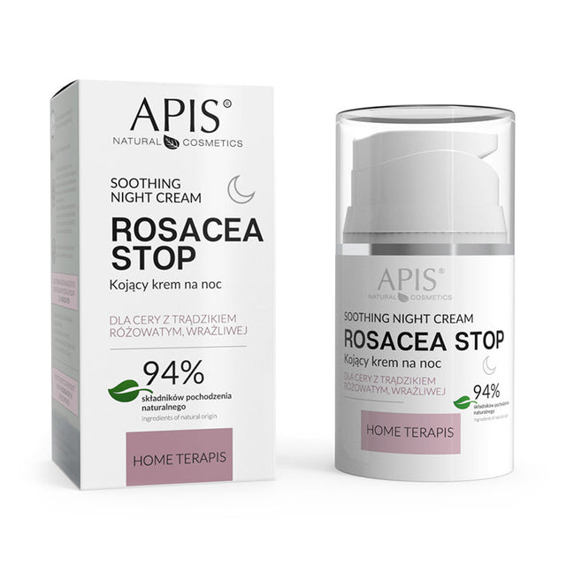 APIS ROSACEA- STOP Home terApis Soothing night cream 50 ml - BVShop