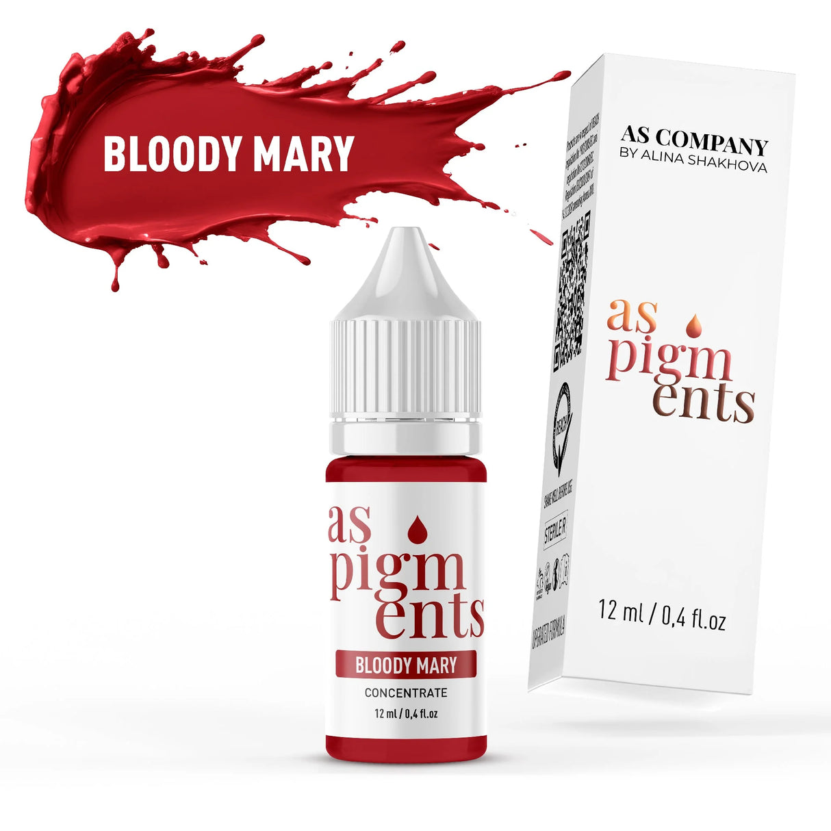 AS COMPANY Bloody Mary/Concentrate (AS Pigments) 6/12ml - BVShop
